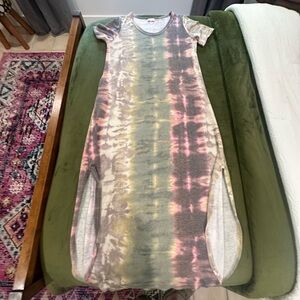 Hailey & Co Tie-dyed Maxi Dress